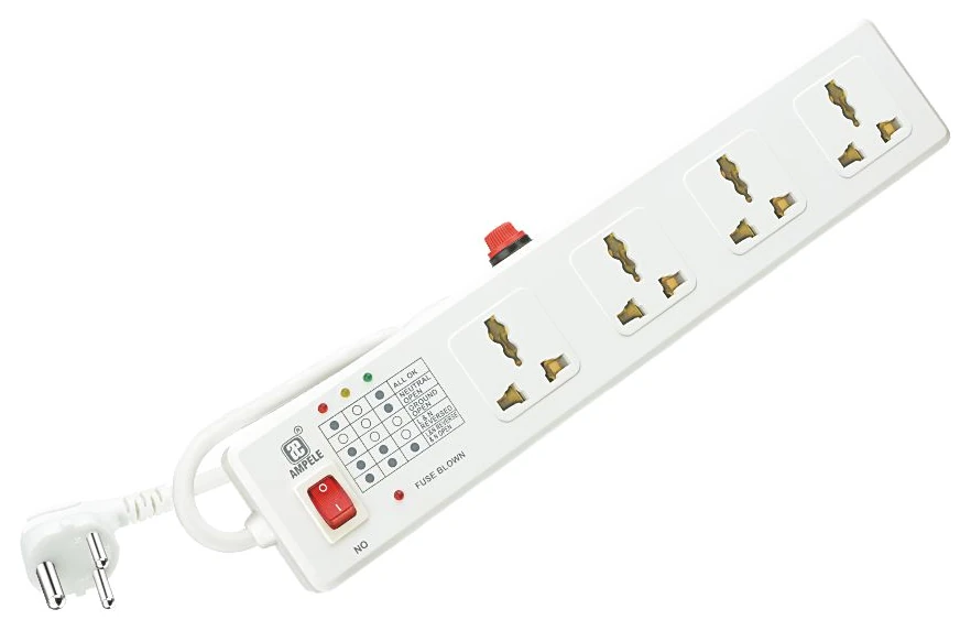 Ampele Thunder Power Strip 4×1 (1.5 Mtr) (PS-751)